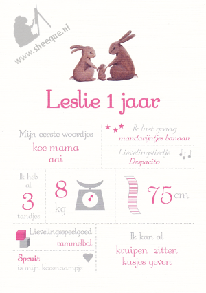 Mijlpalenposter